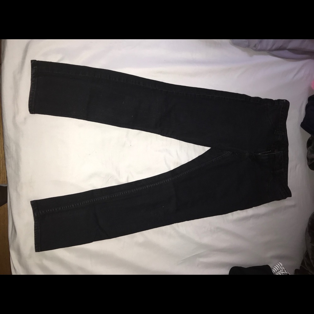 Black skinny ankle regular jeans size 31/12-14